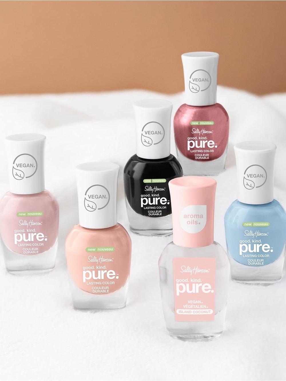 Sally Hansen Good.Kind. Pure Nail Polish, Set of 4, Colors May Vary - Picture 4 of 7